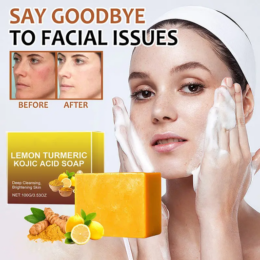 Lemon Turmeric Kojic Acid Soap